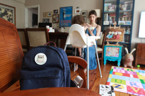 Bebek Bakım Çanta Seti - Lacivert GOGİ