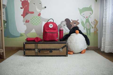 Bebek Bakım Çanta Seti - Kırmızı GOGİ