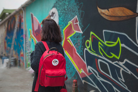 Diaper Backpack - Red GOGI