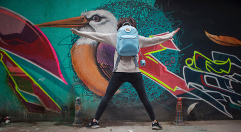 Bebek Bakım Çanta Seti - Mavi GOGİ