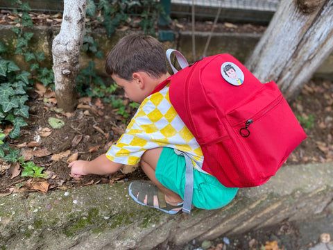 Çocuk Okul Sırt Çantası - GOGİ Bloom Kırmızı