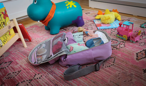 Bebek Bakım Çanta Seti - Lila GOGİ