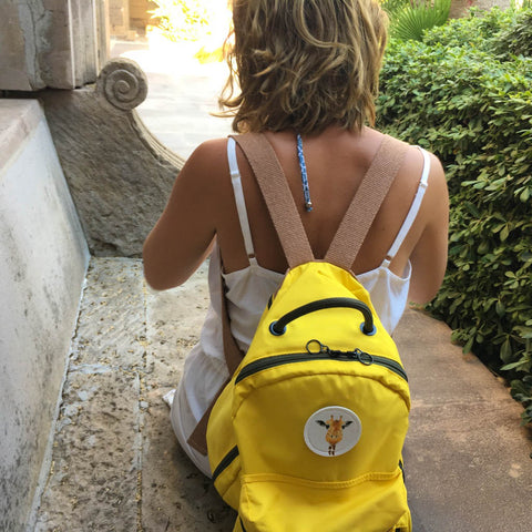 Diaper Backpack - Yellow GOGI