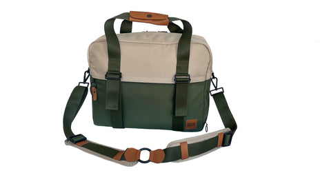 Diaper Bag - BIG GOGI Green/Beige
