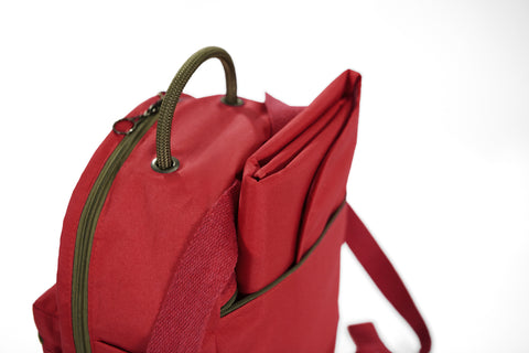 Diaper Backpack Set - Red GOGI