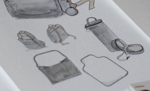 Emzik Çantası - Gri MINI