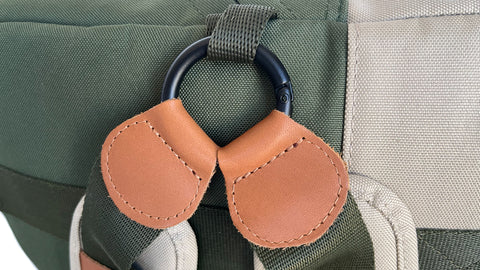 Diaper Bag Set - BIG GOGI Green/Beige