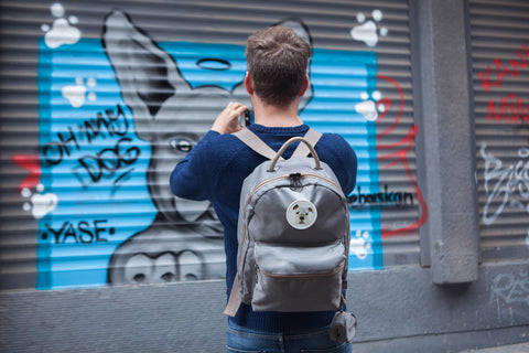 Diaper Backpack - Gray GOGI