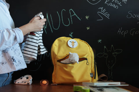 Diaper Backpack - Yellow GOGI