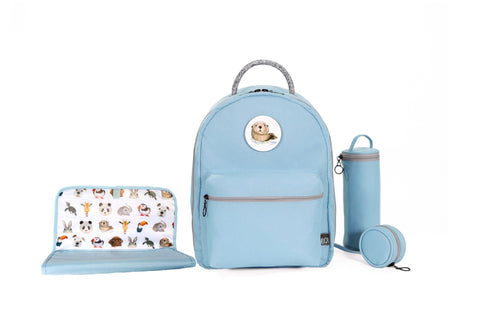 Bebek Bakım Çanta Seti - Mavi GOGİ