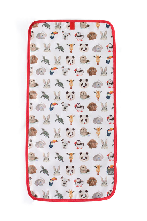 Changing Mat - Red TOTO