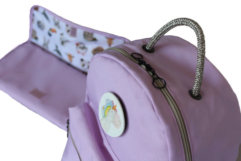 Bebek Bakım Çanta Seti - Lila GOGİ