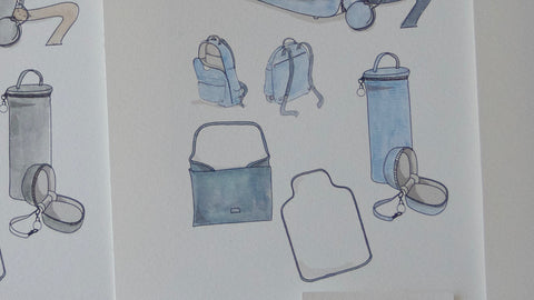 Biberon Çantası - Mavi BOBI