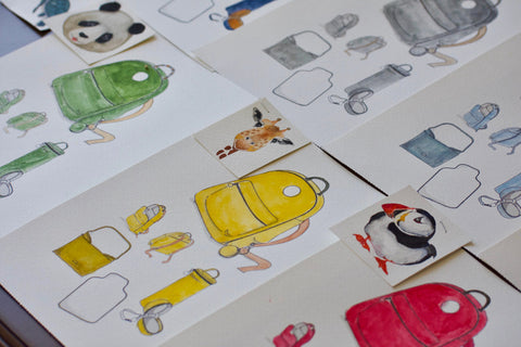 Biberon Çantası - Sarı BOBI